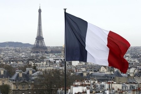 　４月７日、フランスのエロー外相は、米国がシリア軍基地へのミサイル攻撃についてフランスに事前に通知したと明らかにした。写真はパリで昨年３月撮影（２０１７年　ロイター/Benoit Tessier）