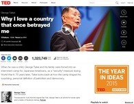 強制収容を乗り越え、アメリカを好きになった日系人俳優／Engage in（～に関わる）