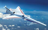 アメリカ大陸の東西を3時間で結ぶ、静かな超音速旅客機をNASAが開発中