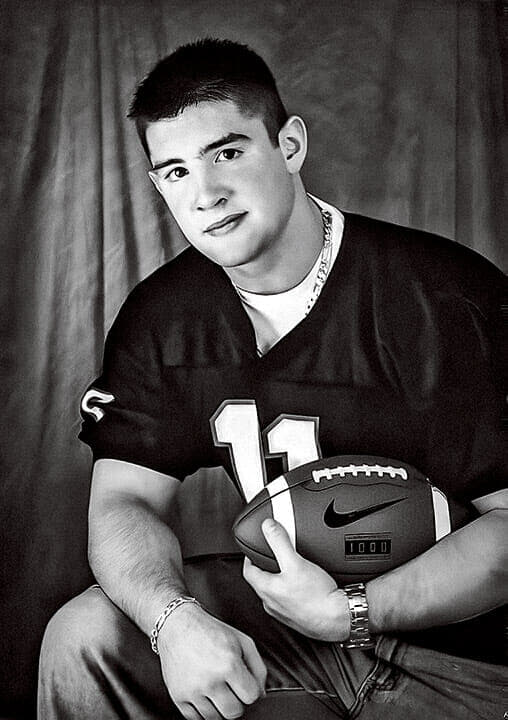 高校時代のパトリック・リシャ