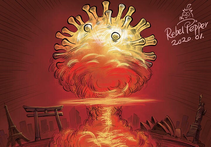 China\'s Other Disease / ©2020 REBEL PEPPER/WANG LIMING FOR NEWSWEEK JAPAN