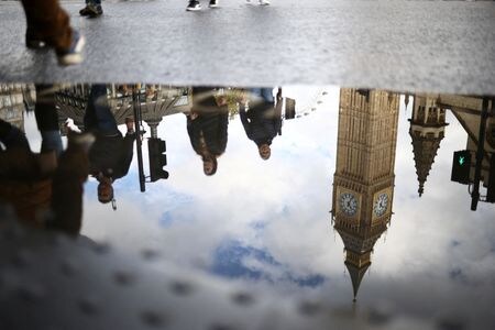 　１２月５日　英産業連盟（ＣＢＩ）は５日、来年の英国の成長率をマイナス０．４％と予想した。１０月２３日、ロンドンで撮影（２０２２年　ロイター／Henry Nicholls）