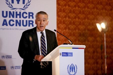 米ホワイトハウスは１１日、１年以上空席が続いていた在韓米国大使にフィリップ・ゴールドバーグ在コロンビア大使を指名すると発表した。２０２１年２月撮影（２０２２年　ロイター/Luisa Gonzalez）