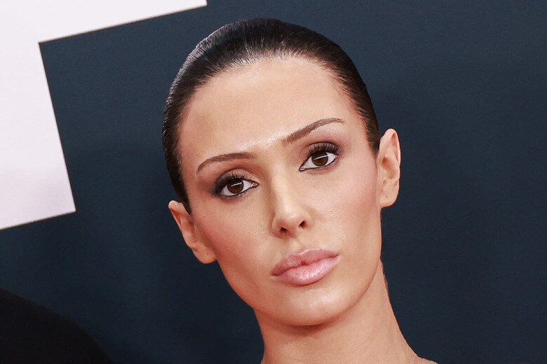 夫カニエ・ウェストと参加した第67回グラミー賞授賞式での衣装とも言えない衣装が騒ぎとなったビアンカ・センソリ（2025年2月2日、ロサンゼルス）　Elyse Jankowski/Sipa USA via Reuters Connect