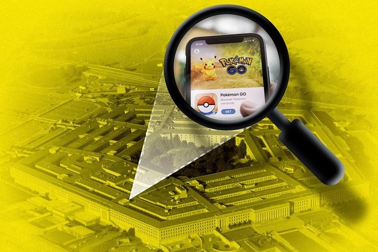 理屈の上では国防総省の本庁舎（通称ペンタゴン）がポケストップになる可能性もある　IVAN CHOLAKOV/ISTOCK (THE PENTAGON), JAKUB PORZYCKIｰNURPHOTOｰREUTERS (INSET)