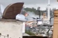 【動画】ウクライナ軍による攻撃でロシア黒海艦隊「最古の艦艇」が大破か