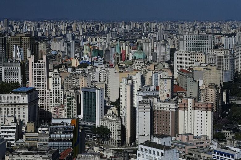 サンパウロの街並み。7月28日、ブラジルのサンパウロで撮影。REUTERS/Alexandre Meneghini