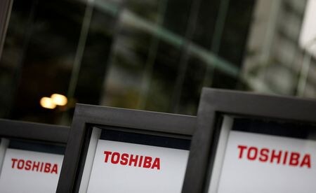 東芝が企業価値向上策として示した会社分割案に主要株主から反対の声が相次いでいる。資料写真、都内で昨年６月撮影（２０２２年　ロイター／Kim Kyung-Hoon）