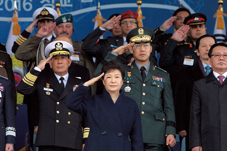 朴は韓国を過去に押し戻したいのか　Chung Sung-Jun-REUTERS