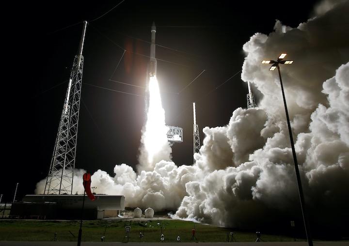 2020年に打ち上げられた太陽観測衛星ソーラー・オービター　REUTERS/Joe Skipper