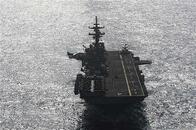 米海軍がホルムズ海峡でイランのドローン撃墜「海軍艦船に接近」