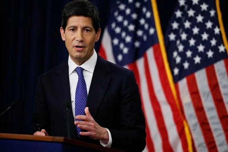 米連邦準備理事会（ＦＲＢ）のウォーシュ議長。2026年9月16日、米首都ワシントンで撮影。REUTERS/Evan Vucci