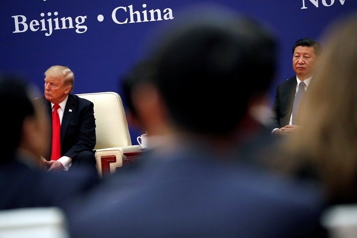 中国を敵視するトランプ政権だが、両国が相互依存関係にあることを忘れている。　Jonathan Ernst-REUTERS