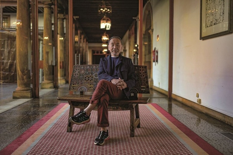 ヒットメーカー世界中に熱烈なファンがいる村上は、ノーベル文学賞の呼び声も高い　AP／AFLO