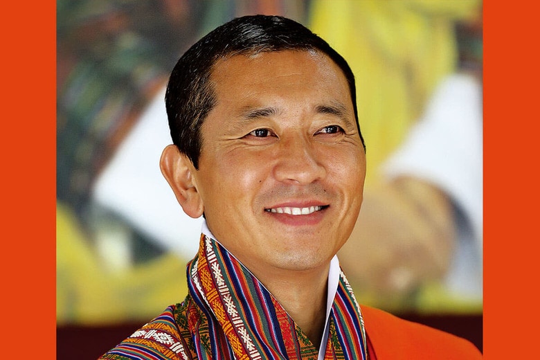 GDPよりGNH（国民総幸福量）を重視する国ブータンのツェリン首相　COURTESY OF PRIME MINISTER’S OFFICE, BHUTAN