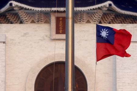 米国防総省は２日、台湾に対する１１億ドルを超える武器売却を承認した。７月２８日撮影（２０２２年　ロイター/Ann Wang）