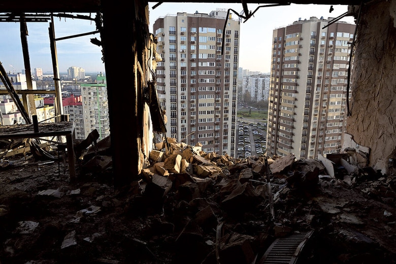 和平協議が続くなかでもウクライナへの攻撃は続く　EVGEN KOTENKOｰUKRINFORMｰNURPHOTOｰREUTERS