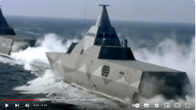 スウェーデンが誇るステルス艦、ビスビュー級コルベット艦　Military Channel J/YouTube