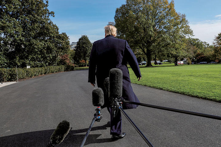 トランプは問題の原因ではなく症状の１つにすぎない　YURI GRIPAS-REUTERS