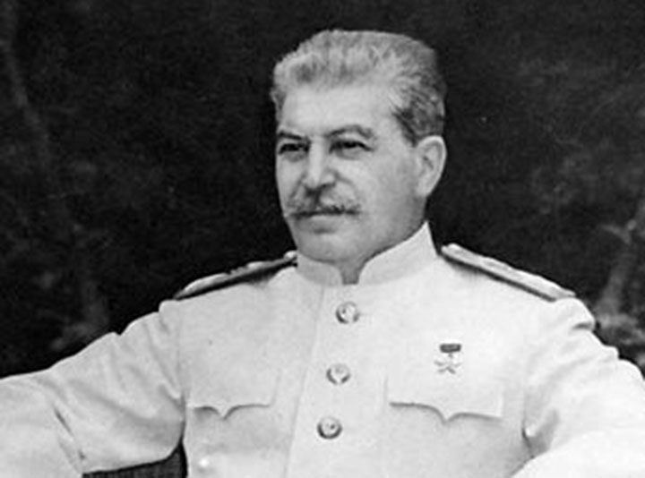 1945年にポツダム会議に出席したスターリン　PUBLIC DOMAIN