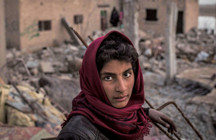 ISIS「壊滅」を目前として最後の拠点とされた東部の村バグズにも住民は帰ってきたが　CHRIS MCGRATH／GETTY IMAGES