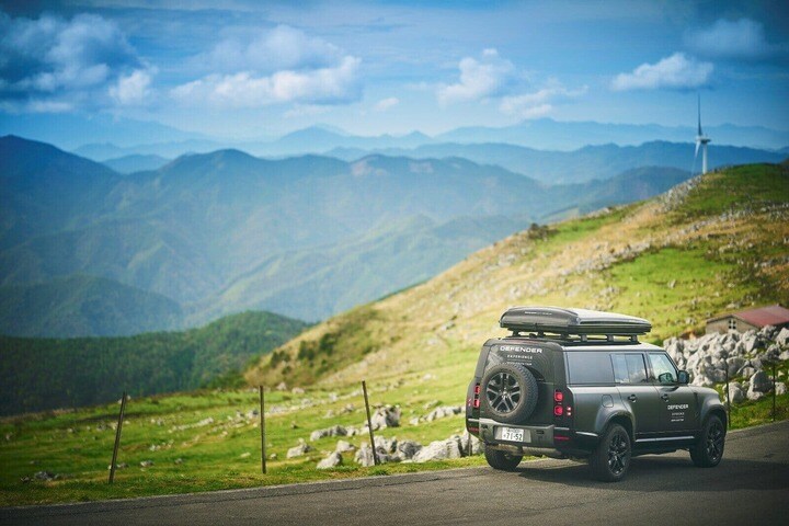 DEFENDERでめぐる旅、高知から松山へ