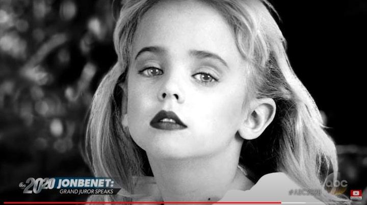 美少女コンテストの常連だったジョンベネの死はアメリカ最大のミステリーの一つ　ABC/YouTube