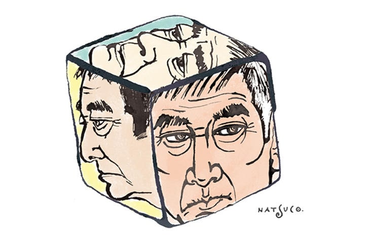 ILLUSTRATION BY NATSUCO MOON FOR NEWSWEEK JAPAN