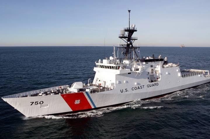 アメリカ沿岸警備隊の大型警備艦「バーソルフ」 United States Department of Homeland Security-wikipedia