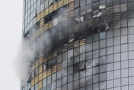 ウクライナの逆襲！国境から1000キロ以上離れたロシアの都市の高層ビル上層階に無人機が突入