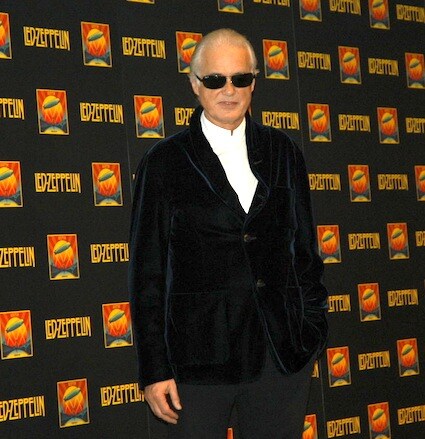 来日したジミー・ペイジ (c)Nagaoka Yoshihiro