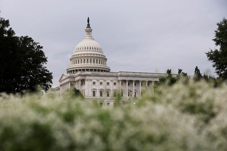 2025年9月16日、米首都ワシントンの連邦議会議事堂。 REUTERS/Jonathan Ernst