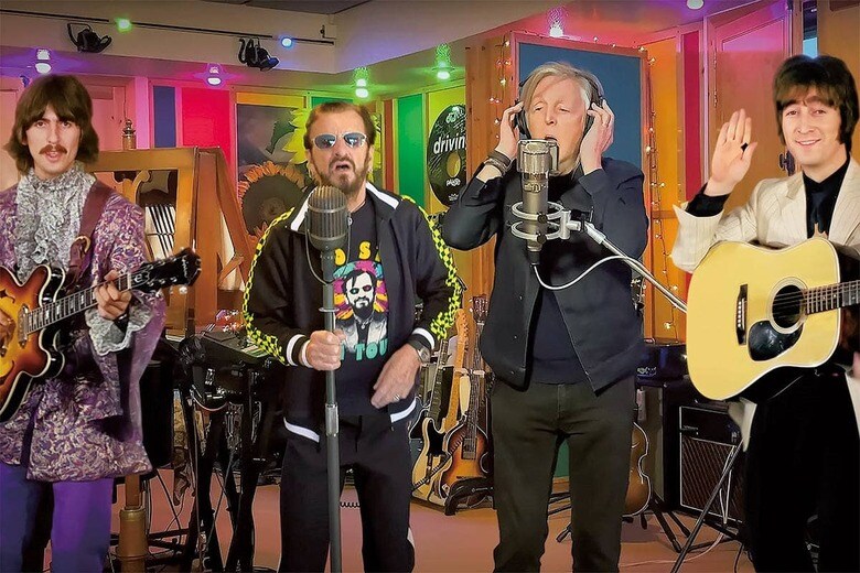 故人のレノンとハリスンもビデオに登場　THE BEATLES/YOUTUBEｰSLATE
