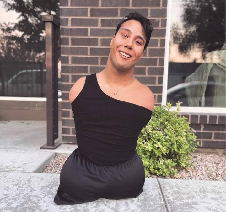 将来はメークの分野で自分のブランドを持てるようになりたい　GABE ADAMS-WHEATLEY