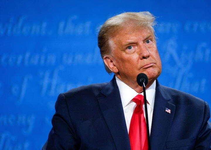 トランプ大統領　Jonathan Ernst-REUTERS