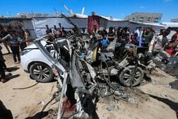 イスラエル、ハマス新軍事部門トップを攻撃　ガザ地区でも攻勢強化