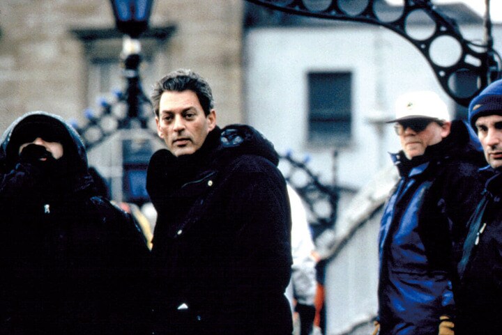 監督作『ルル・オン・ザ・ブリッジ』の撮影現場