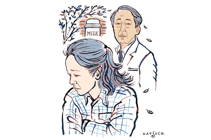 ILLUSTRATION BY NATSUCO MOON FOR NEWSWEEK JAPAN