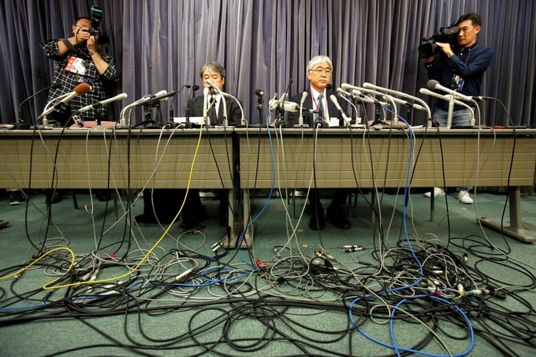 １０月１９日、ＫＹＢは、建築用の免震・制震装置のデータを改ざんしていた問題で、不適合品が使われている可能性のある物件が新たに１件判明、合計９８７件に上ることを明らかにした（２０１８年　ロイター／Issei Kato）