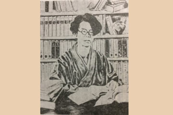 北条民雄像（木炭画）-Public Domain