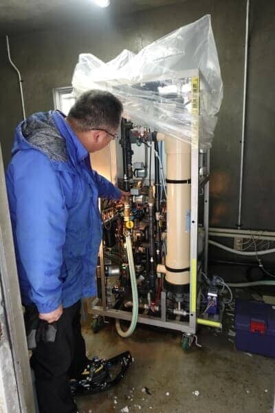 株式会社キッツの可搬式浄水装置アクアレスキュー