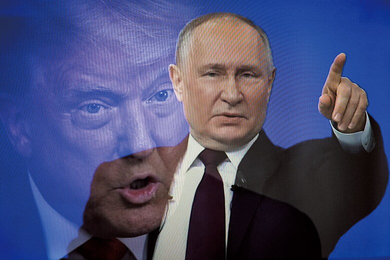 世界のメディアはこぞってロシアの思惑どおりと報じているが　PHOTO ILLUSTRATION BY ARTEM PRIAKHINｰSOPA IMAGESｰREUTERS