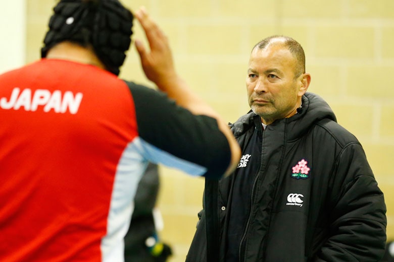 2012～2015年にラグビー日本代表を率いたオーストラリア出身の名将エディー・ジョーンズ（2015年撮影）。現在はイングランド代表監督を務める　Darren Staples- Action Images via Reuters