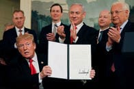 イスラーム国の敗北と、トランプがゴラン高原「イスラエルに主権」に署名した関係