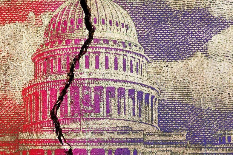 アメリカの政治体制や民主主義は埋め難い亀裂に引き裂かれた　DOUGLAS RISSING/ISTOCK