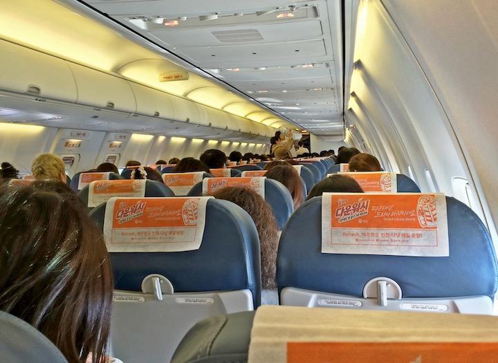 済州航空は、唯一、金浦から関空への路線をもつLCCだ　撮影：佐々木和義