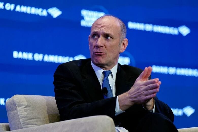 グールスビー米シカゴ連銀総裁。４月１４日、ワシントンで撮影。REUTERS/Elizabeth Frantz