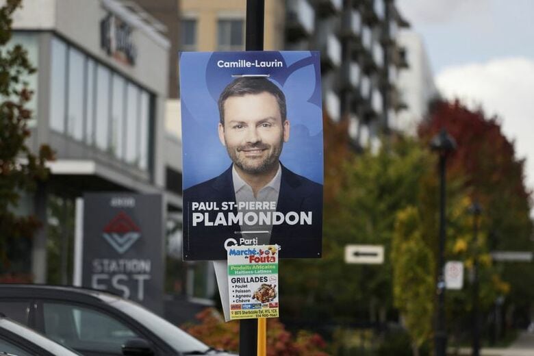カナダ・ケベック州で５日実施された州議会選挙で独立派のケベック党が勝利したと、公共放送ラジオカナダが報じた。１０月５日、モントリオールで撮影（２０２６年　ロイター/Patrick Doyle）