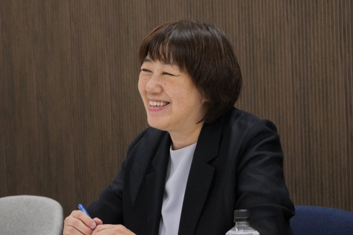 指導力・コミュニケーション力向上の研修などを行う深谷百合子さん