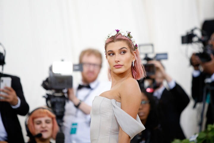 ジャスティン・ビーバーの妻ヘイリー・ボールドウィン。2月末に結婚パーティーが開かれると噂されている　Eduardo Munoz-REUTERS